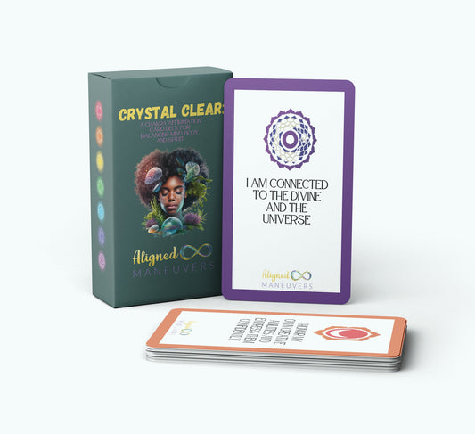 Crystal Clear: Chakra Affirmation Cards